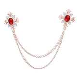 Rhinestone Brooch Pin for Women/Men Corsage Lapel Pins
