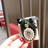 Vintage Bow Pearl Flower Brooch Women's Accessories