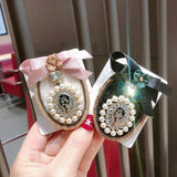 Vintage Bow Pearl Flower Brooch Women's Accessories