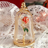 Enamel Craft Resin Retro Vase Rose Brooch Personalized Christmas S