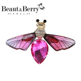Beaut&Berry Acrylic Bee Brooch Office Wedding Reunion