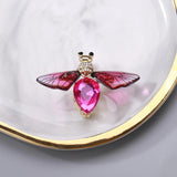 Beaut&Berry Acrylic Bee Brooch Office Wedding Reunion