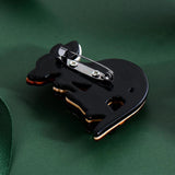 Acrylic Kangaroo Brooch Lifelike Cartoon Pin Jewelry