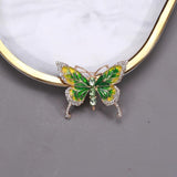 Beaut&Berry Rhinestone Butterfly Brooch Insect Jewelry Ladies Gift