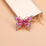 Beaut&Berry Rhinestone Butterfly Brooch Insect Jewelry Ladies Gift