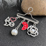 Sister Club Brooch Charm Party Jewelry Accessory