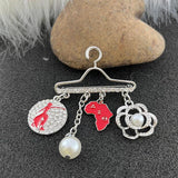 Sister Club Brooch Charm Party Jewelry Accessory