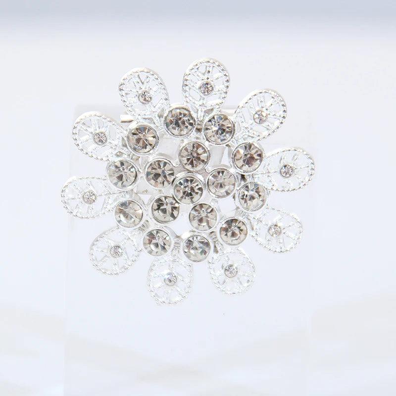 MOZOG Jewelry Women Brooch Delicate Ornaments Alloy Lapel Pins