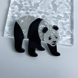 Panda Enamel Pins Cartoon Animal Brooches