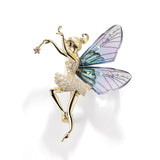 Magic Angel Brooch Women's High-end Coat Accessories