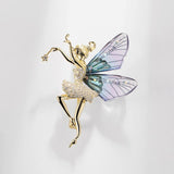 Magic Angel Brooch Women's High-end Coat Accessories
