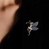 Magic Angel Brooch Women's High-end Coat Accessories
