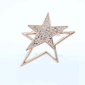 MOZOG Brooch Women Jewelry Alloy Lapel Pins Delicate Ornament