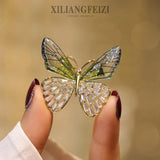 Butterfly Fairy Brooch for Women Bright and Novel Wings Pin