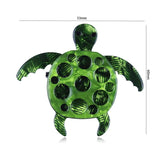 Acrylic Swimming Turtle Brooches Women Unisex Lovely Animal Pin