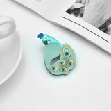 Stylish Peacock Shape Acrylic Women Brooch
