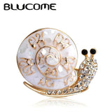 Abalone Shell Snails Brooch Christmas Insect Brooches Women Accessories Pins
