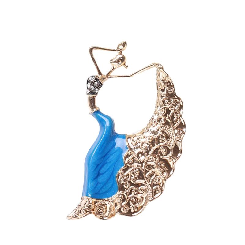 Beaut&Berry Dancing Girl Brooch Ladies Office Party