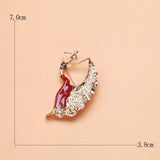 Beaut&Berry Dancing Girl Brooch Ladies Office Party