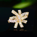 Lucky Knot Zircon Small Brooch CZ Bowknot Broochpin
