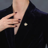 Lucky Knot Zircon Small Brooch CZ Bowknot Broochpin