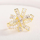 Lucky Knot Zircon Small Brooch CZ Bowknot Broochpin