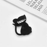 Mouse with Long Tail Acrylic Brooch for Women