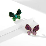 Retro Zircon Corsage Anti-slip Collar Pin Small Brooches for Women Dress Coat