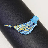 Vivid Acrylic Bird Brooches Pins for Women Animal Brooch Fiber