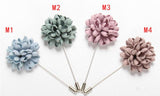 BoYuTe Men's Suit Wedding Brooch Pins Hand Flower Lapel Pins