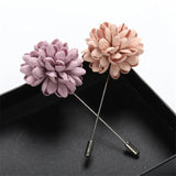 BoYuTe Men's Suit Wedding Brooch Pins Hand Flower Lapel Pins