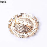Donia Jewelry Tassel Brooch for Women, Europe and America Style