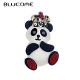 Panda Shape Acrylic Material Brooch - Casual Jewelry for Girls