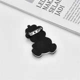 Panda Shape Acrylic Material Brooch - Casual Jewelry for Girls