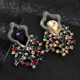 Luxury Crystal Brooch Rhinestone Pin High-end Corsage