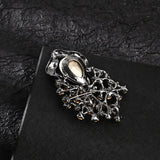 Luxury Crystal Brooch Rhinestone Pin High-end Corsage