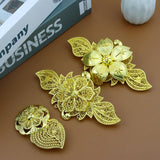 Sunspice 24K Sunflower Brooch for Women