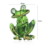 Rhinestone Arcylic Frog Brooches - Animal Party Casual Brooch Pins