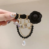 Famous Camellia Character Brooch, High-End Collar Buckle Party Accessory