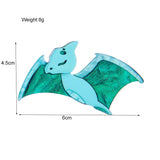 Flying Dinosaur Acrylic Brooch for Bags and Clothes