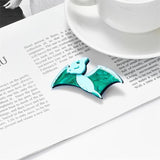 Flying Dinosaur Acrylic Brooch for Bags and Clothes