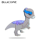 Cute Dino Women Brooch Acrylic Material Lovely Style Ladies Jewelry
