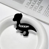 Cute Dino Women Brooch Acrylic Material Lovely Style Ladies Jewelry
