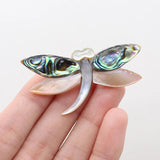 Natural Shell Butterfly Brooches Insect Abalone Pins Banquet Pin