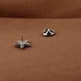 Mini Starfish Brooch Women Suit Jewelry Anti-Exposure Buckle Animal Collar Pins