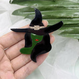 Lady Figure Acrylic Brooch Pins Women Girls Lapel Badges Bag Decor Party Dress
