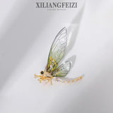 Dragonfly Brooches for Women - High Insect Pins Coat Accessories