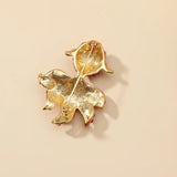 Red Carp Fish Crystal Brooch Vintage Rhinestone Pin And Brooches