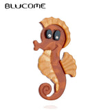 Acrylic Animal Brooch Resin Lapel Pin Christmas