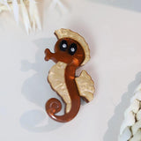 Acrylic Animal Brooch Resin Lapel Pin Christmas
